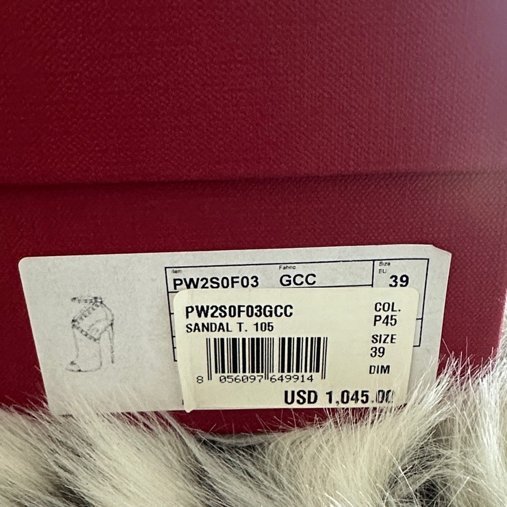 Valentino Taupe Rockstud Women's Heels - Picture 3 of 7